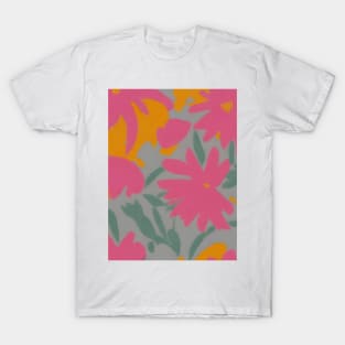 Chromatic Botanic Abstraction #28 T-Shirt